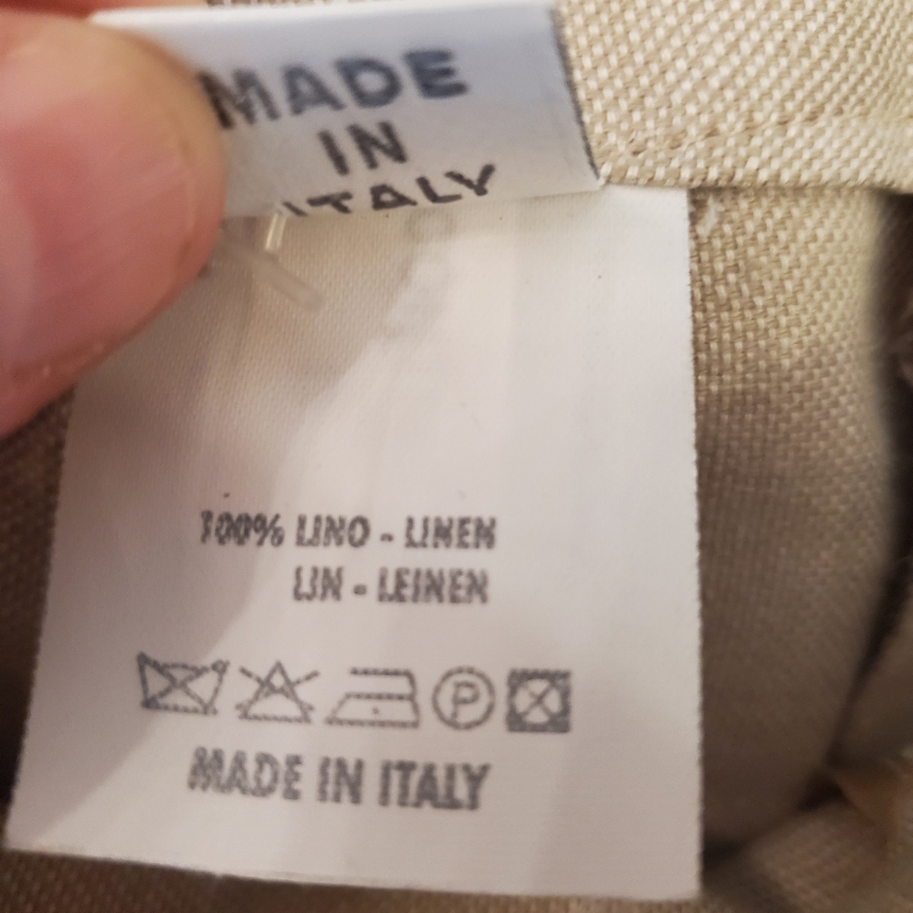GUNEX LINEN TROUSERS - Picture 3 of 11